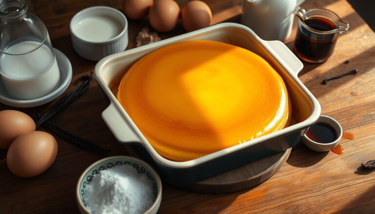 Flan casero: ingredientes, proporciones y receta fácil